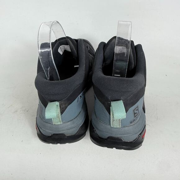 Salomon X Ultra 4 Gore-Tex Hiking Shoes Women's 8 Black Stormy Weather Low Top - Picture 7 of 10